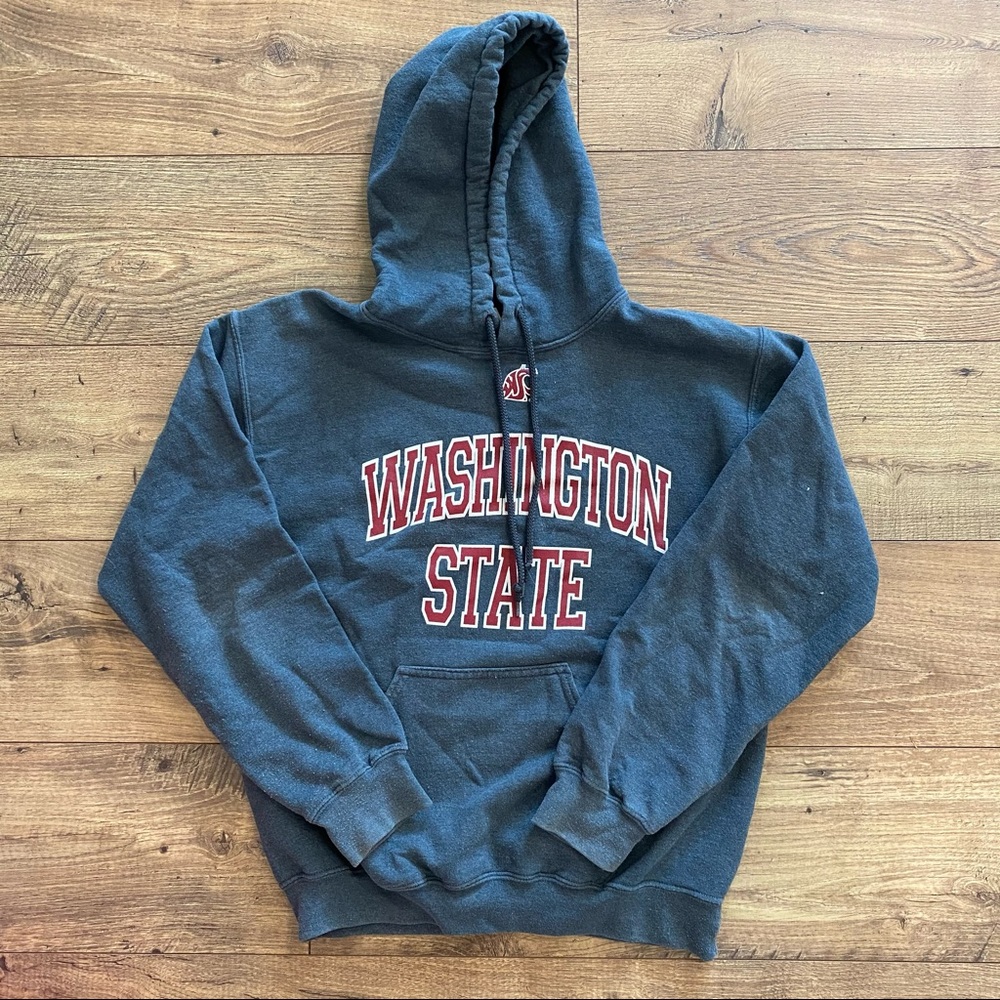 College sweatshirt